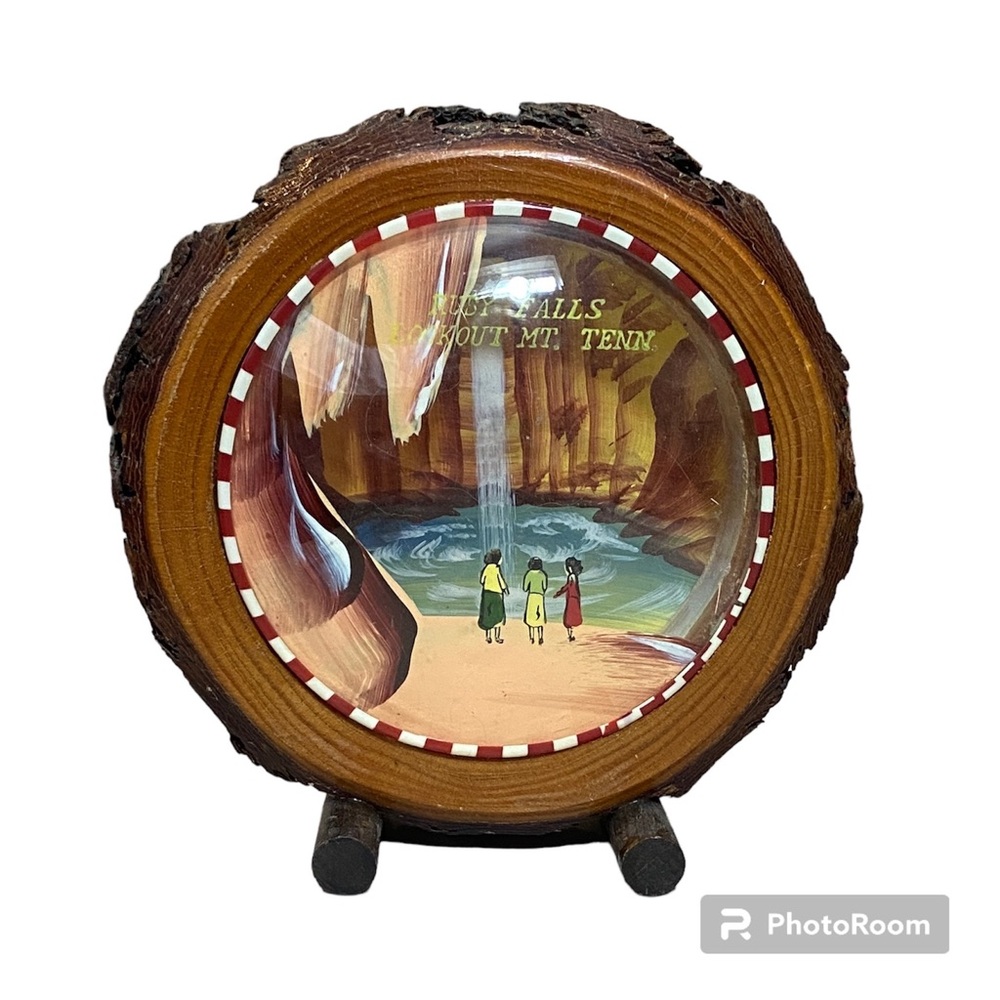 Vintage Souvenir From Ruby Falls in Lookout Mountain Tennessee Cabin Decor